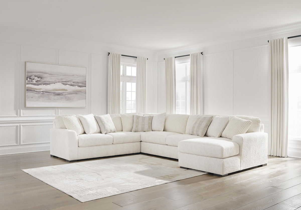 Chessington Sectional - 61904S4 - product view or room setting; complete kit and included component views (supplier image 2)