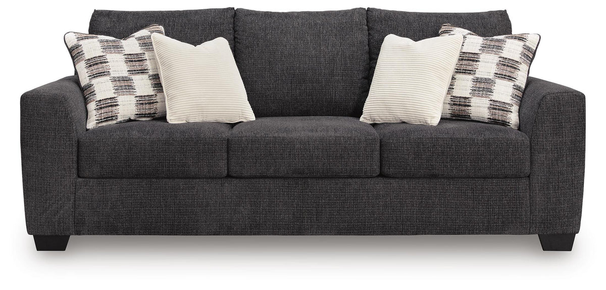 Loreo Queen Sofa Sleeper - 6310139 - product view or room setting; only sleeper sofa included (supplier image 3)