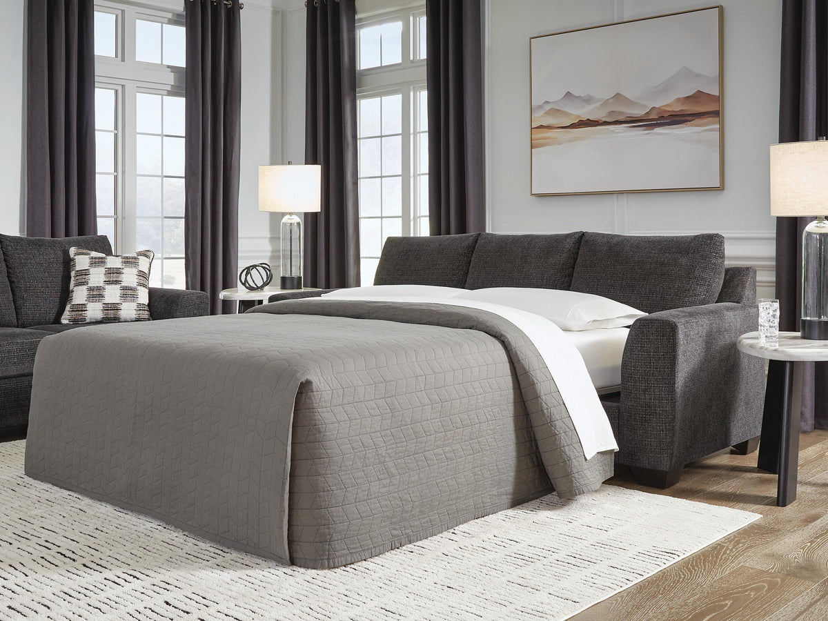 Loreo Queen Sofa Sleeper - 6310139 - product view or room setting; only sleeper sofa included (supplier image 2)