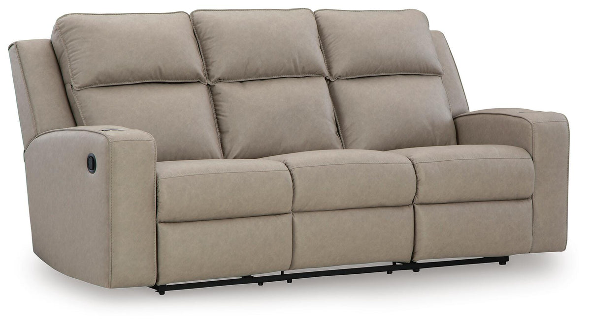 Lavenhorne Reclining Sofa with Drop Down Table - 6330789 - product view or room setting; only sofa included (supplier image 12)