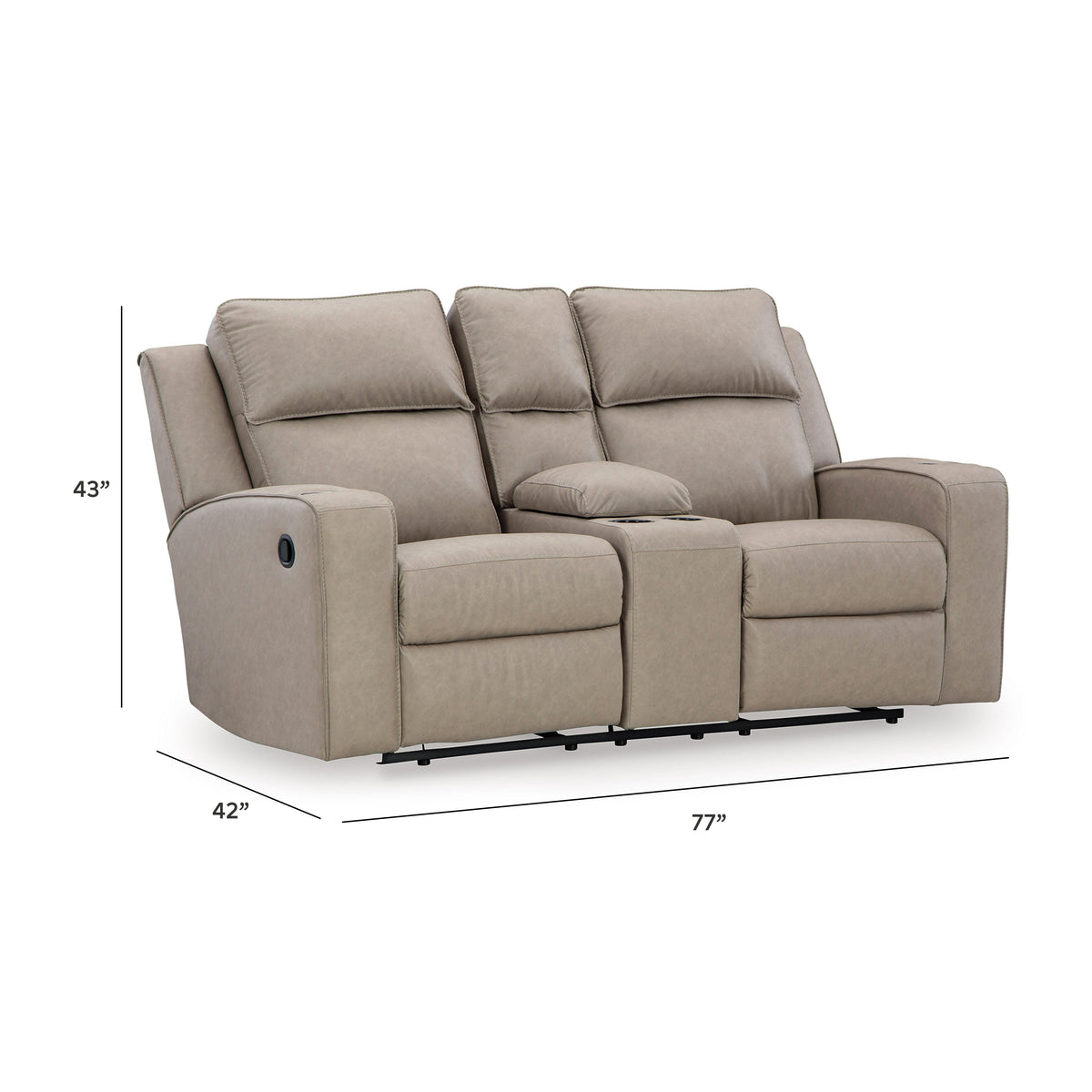 Lavenhorne Living Room Sets - 63307U1, 63307U2, 63307U3 - approximate manufacturer dimensions (supplier image 22)