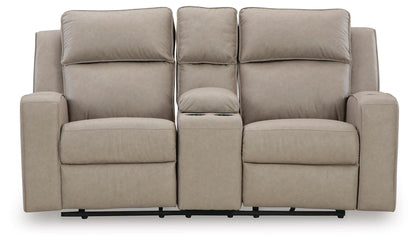 Lavenhorne Reclining Loveseat with Console - 6330794 - product view or room setting; only loveseat included (supplier image 15)