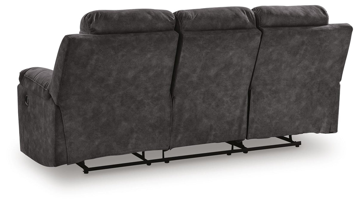 Brysonview Reclining Sofa - 6360588 - product view or room setting; only sofa included (supplier image 7)