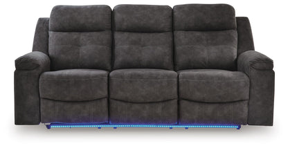 Brysonview Reclining Sofa - 6360588 - product view or room setting; only sofa included (supplier image 5)
