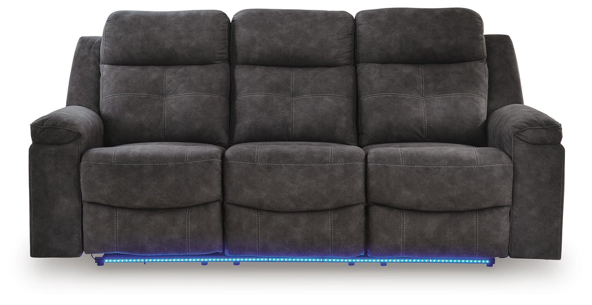 Brysonview Reclining Sofa and Loveseat - 63605U1 - product view or room setting; complete kit and included component views (supplier image 15)