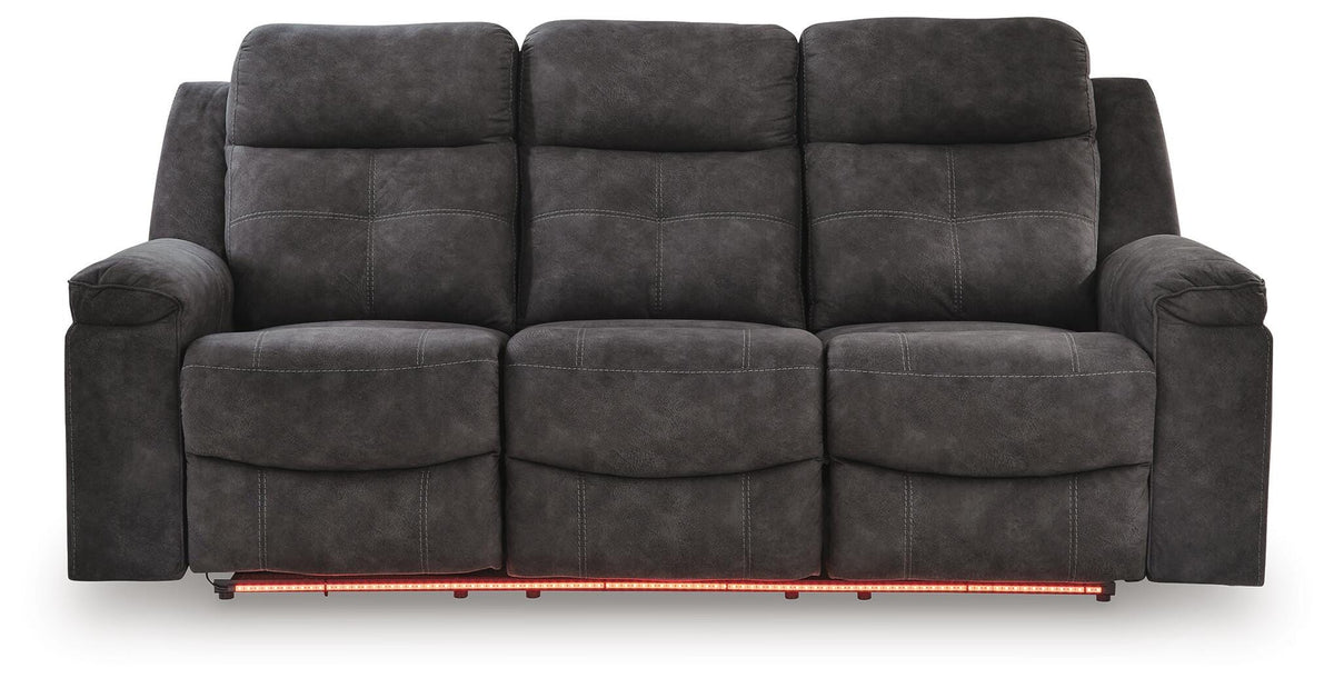 Brysonview Reclining Sofa - 6360588 - product view or room setting; only sofa included (supplier image 6)