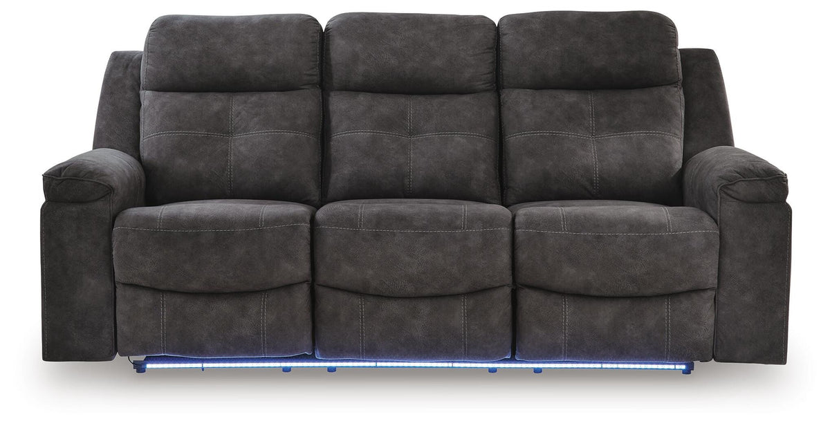 Brysonview Reclining Sofa - 6360588 - product view or room setting; only sofa included (supplier image 4)