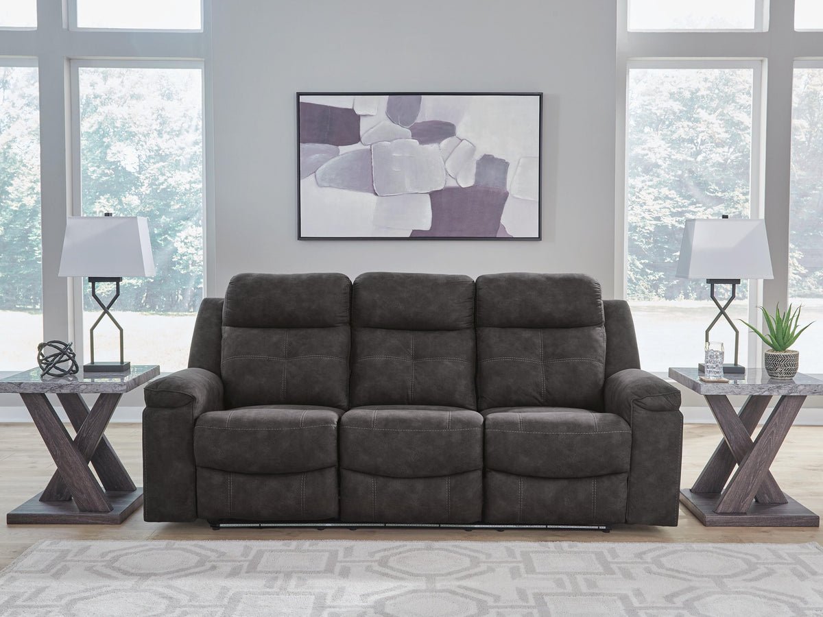 Brysonview Reclining Sofa and Loveseat - 63605U1 - product view or room setting; complete kit and included component views (supplier image 3)