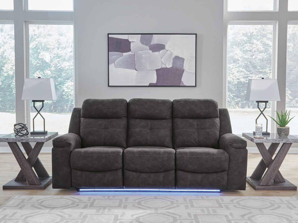 Brysonview Reclining Sofa - 6360588 - product view or room setting; only sofa included (supplier image 8)