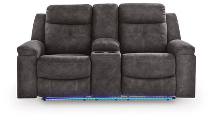 Brysonview Reclining Sofa and Loveseat - 63605U1 - product view or room setting; complete kit and included component views (supplier image 23)