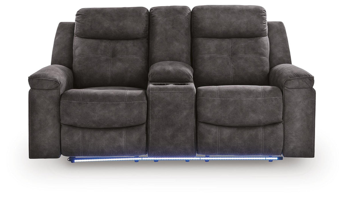 Brysonview Reclining Sofa and Loveseat - 63605U1 - product view or room setting; complete kit and included component views (supplier image 22)