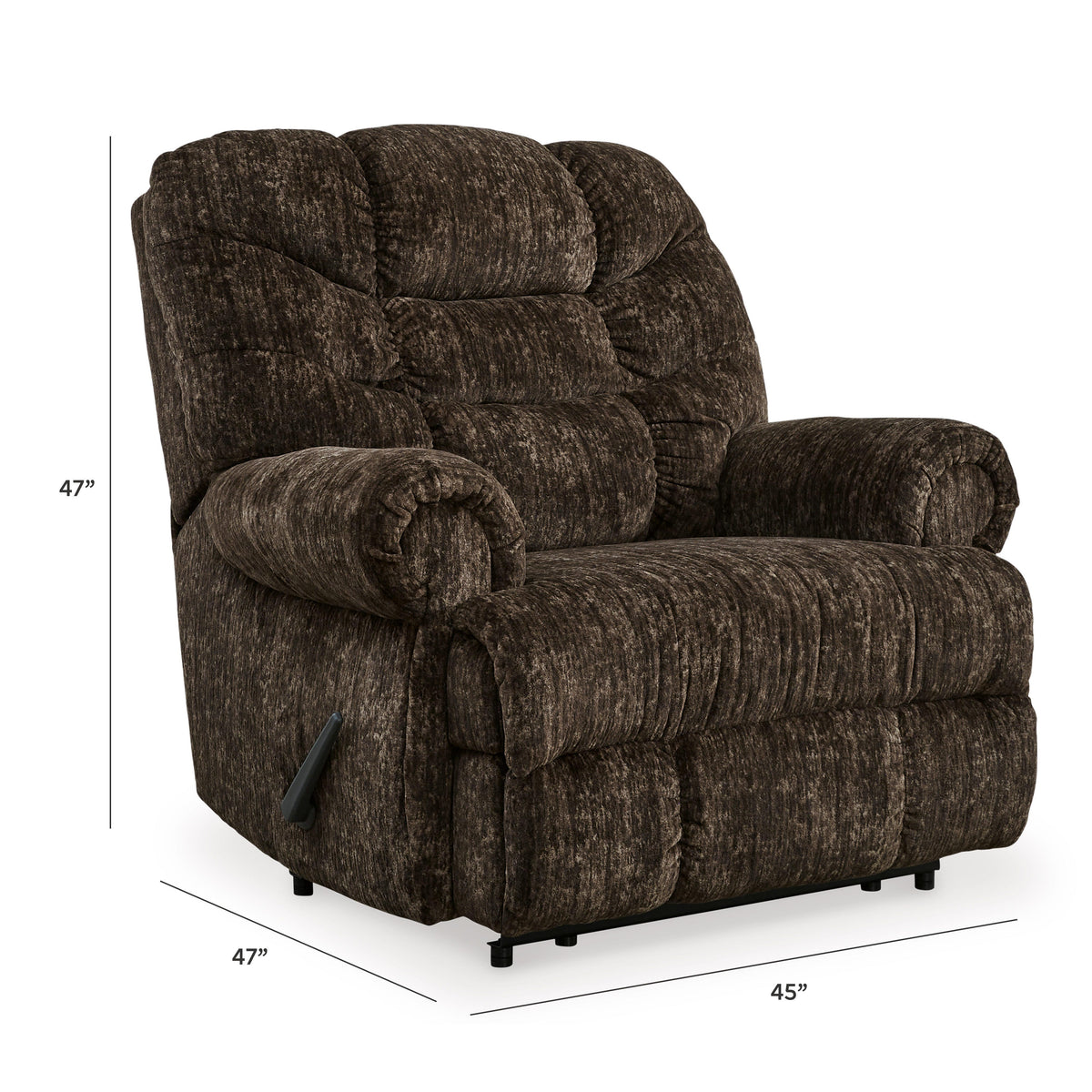 Movie Man Recliner - 6380229 - approximate manufacturer dimensions (supplier image 20)