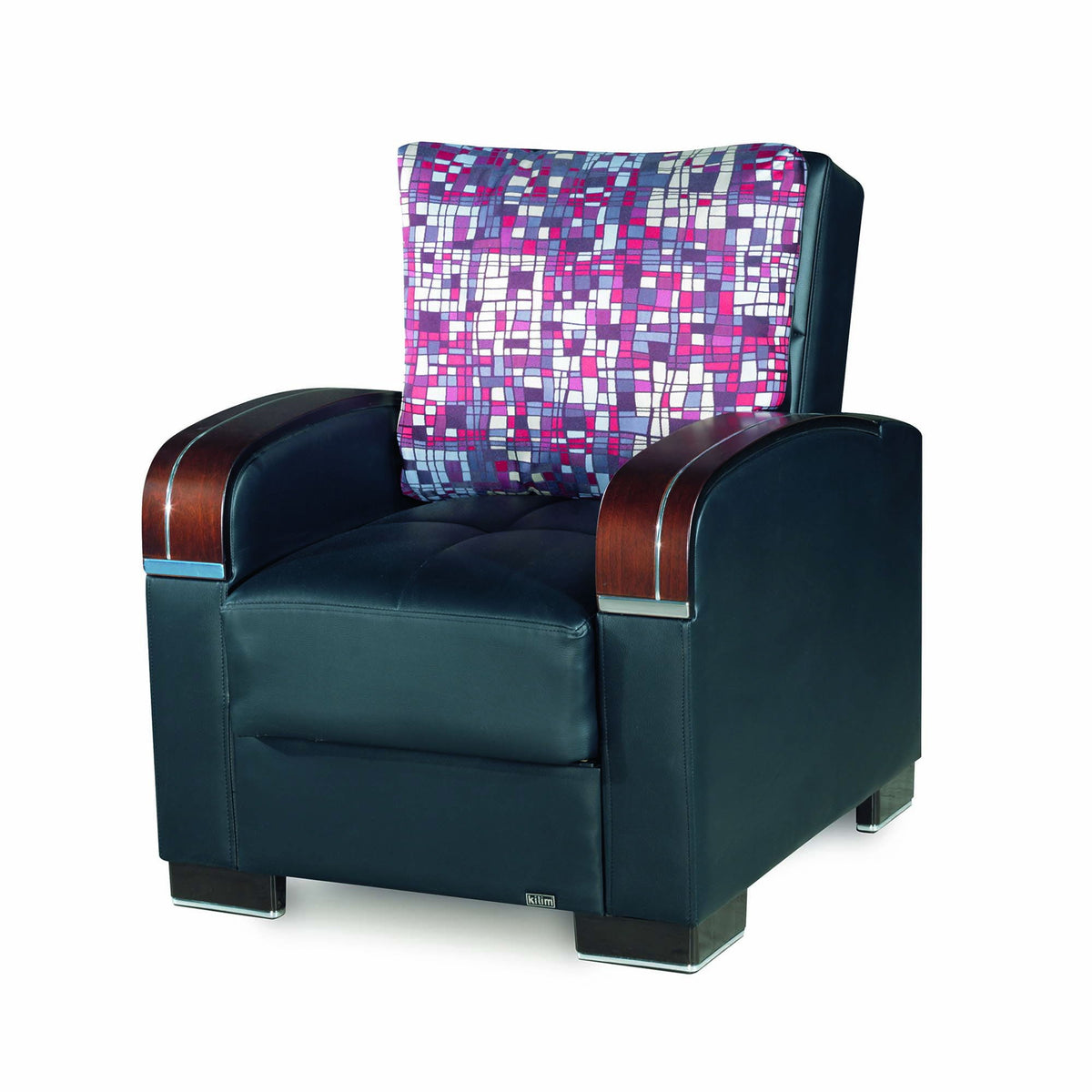 Ottomanson Mobimax - Upholstered Convertible Armchair With Storage