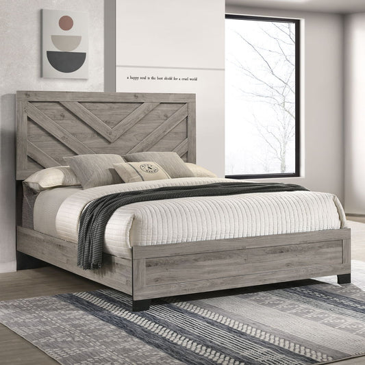 Mari - Bedroom Set - Light Gray Finish
