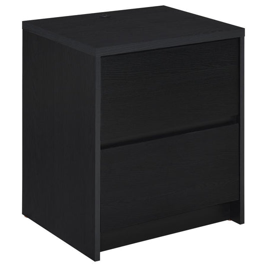Westpark - 2-Drawer Nightstand LED Lights And USB