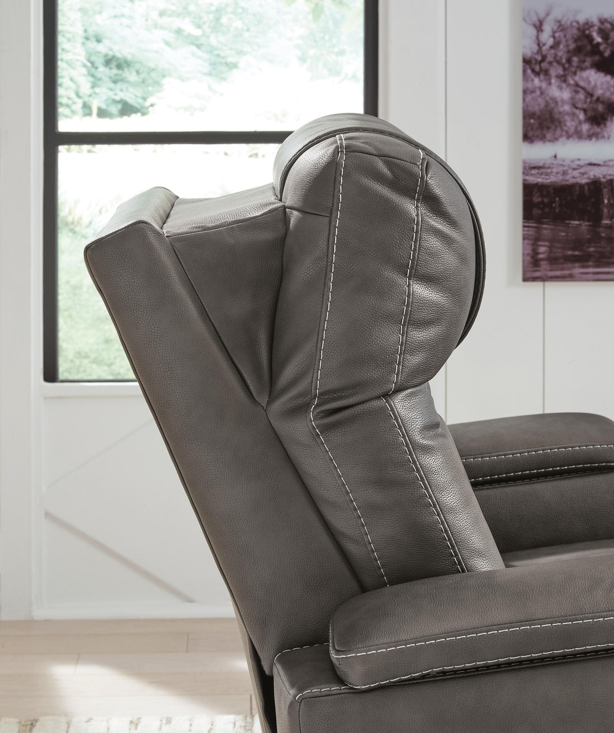 Feazada Power Recliner - 6620513 - product view or room setting; only recliner included (supplier image 10)
