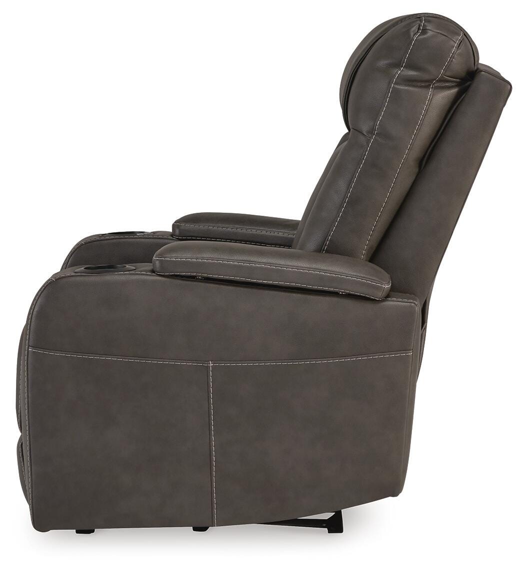 Feazada Power Recliner - 6620513 - product view or room setting; only recliner included (supplier image 8)