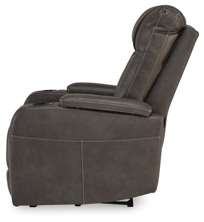 Feazada Power Recliner - 6620513 - product view or room setting; only recliner included (supplier image 8)