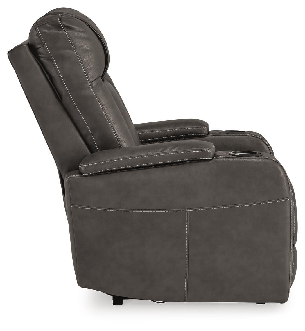 Feazada Power Recliner - 6620513 - product view or room setting; only recliner included (supplier image 6)