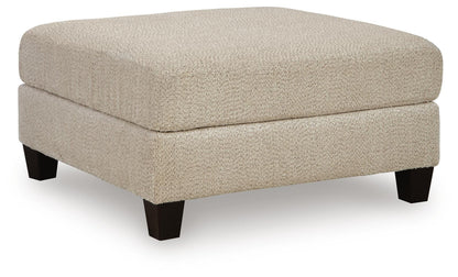 Steelwater Retreat Oversized Accent Ottoman - 6670408 - product view or room setting; only ottoman included (supplier image 1)