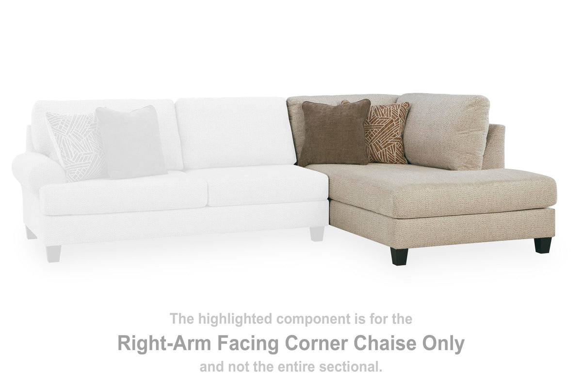Steelwater Retreat Sectional - 66704S2 - product view or room setting; complete kit and included component views (supplier image 5)