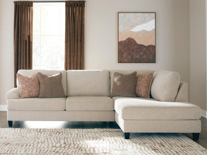 Steelwater Retreat Sectional - 66704S2 - product view or room setting; complete kit and included component views (supplier image 2)