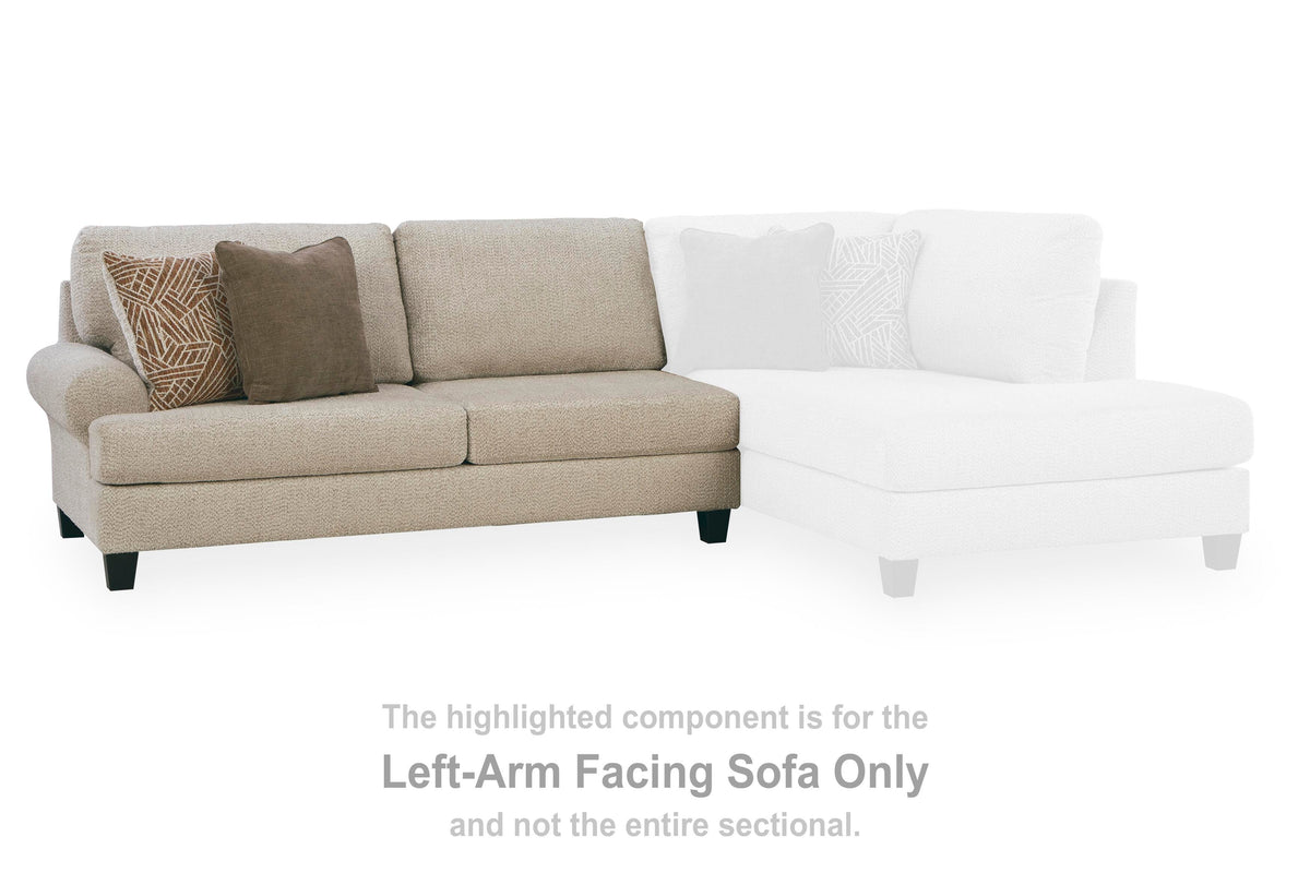 Steelwater Retreat Sectional - 66704S2 - product view or room setting; complete kit and included component views (supplier image 8)