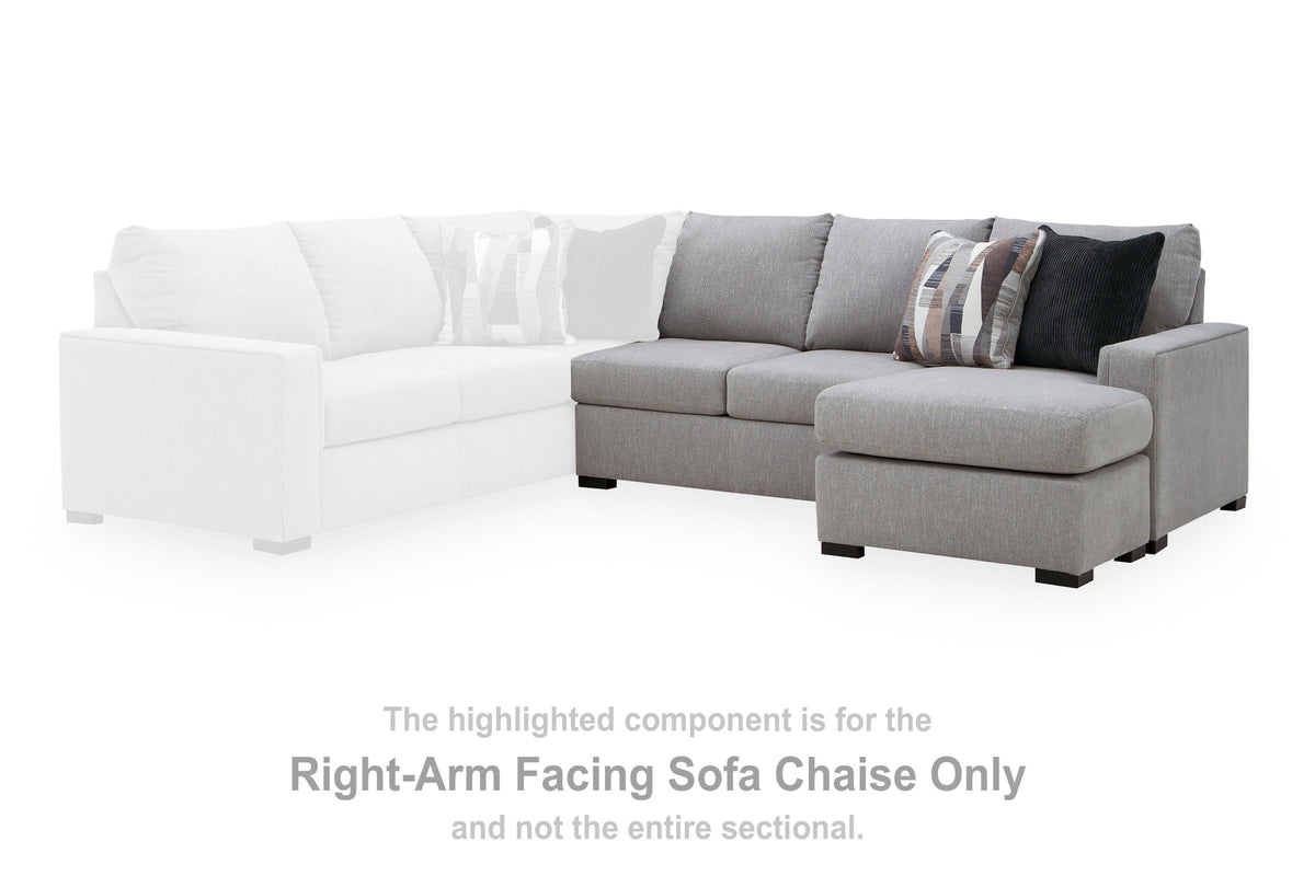 Lakepoint Sectional - 66804S2 - product view or room setting; complete kit and included component views (supplier image 4)