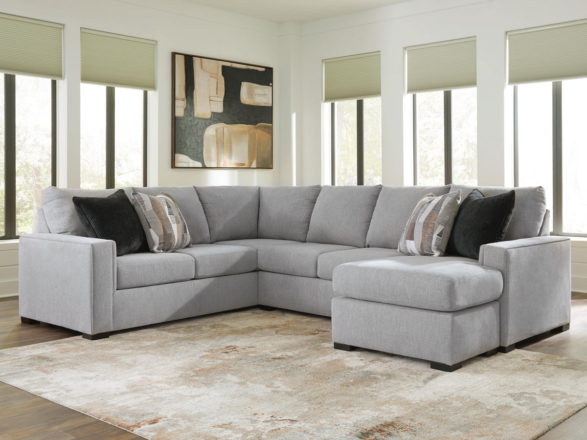 Lakepoint Sectional - 66804S2 - product view or room setting; complete kit and included component views (supplier image 2)