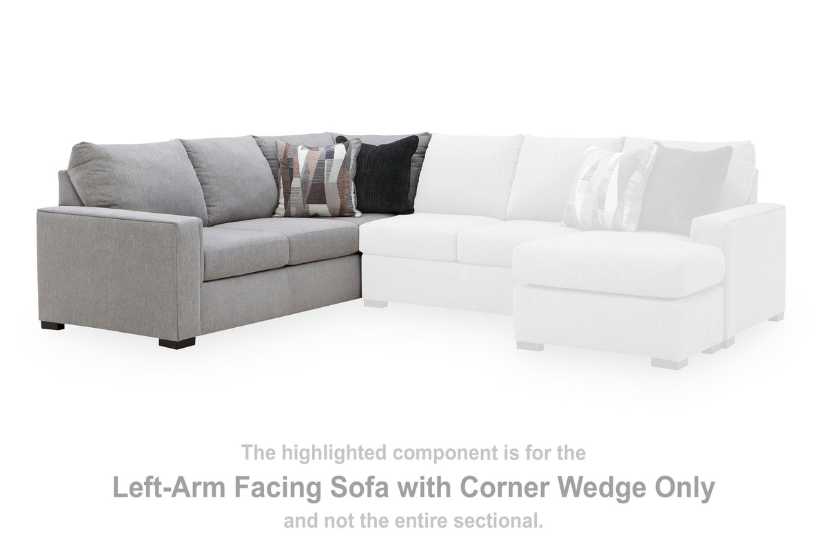 Lakepoint Sectional - 66804S2 - product view or room setting; complete kit and included component views (supplier image 7)