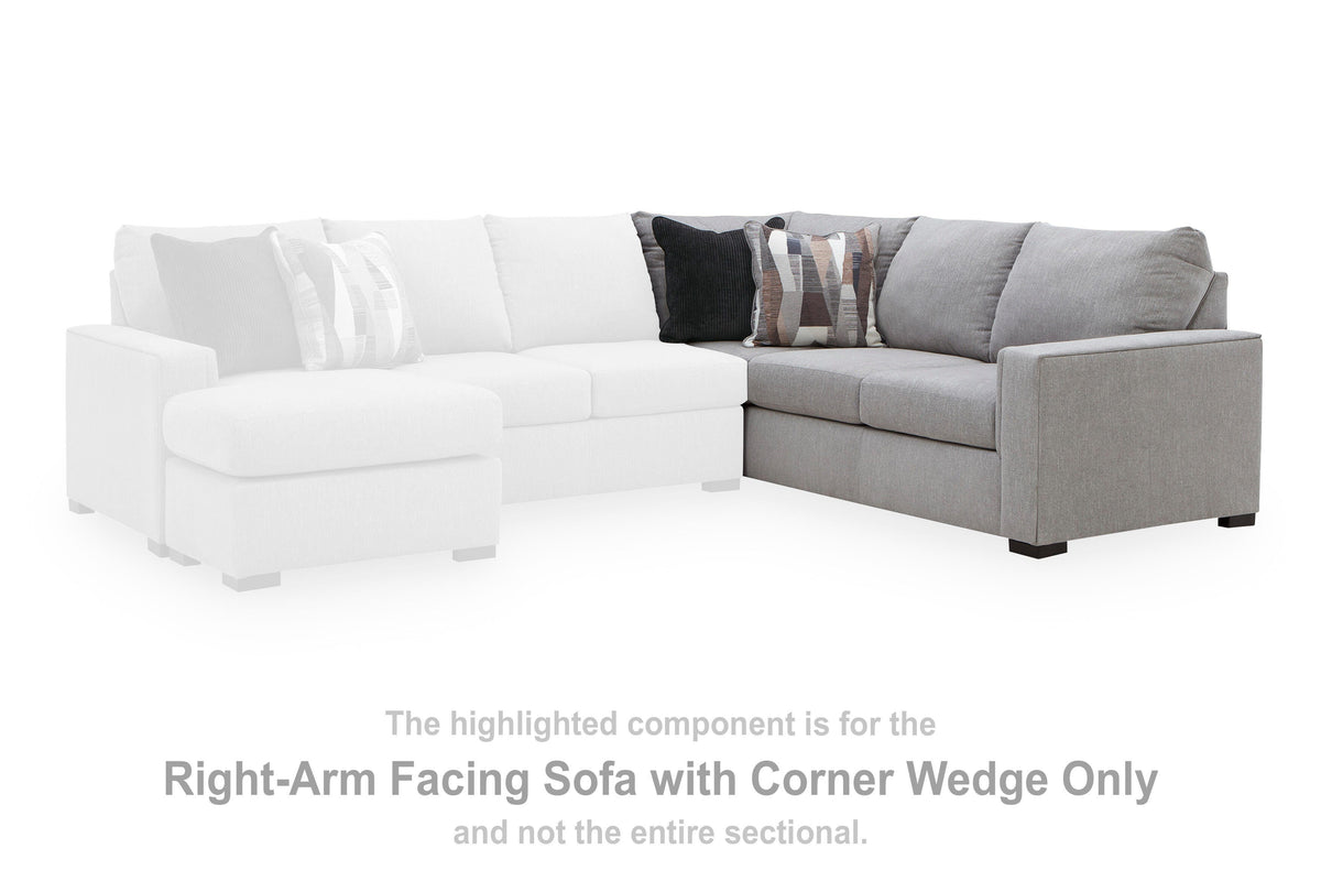 Lakepoint Sectional - 66804S1 - product view or room setting; complete kit and included component views (supplier image 16)