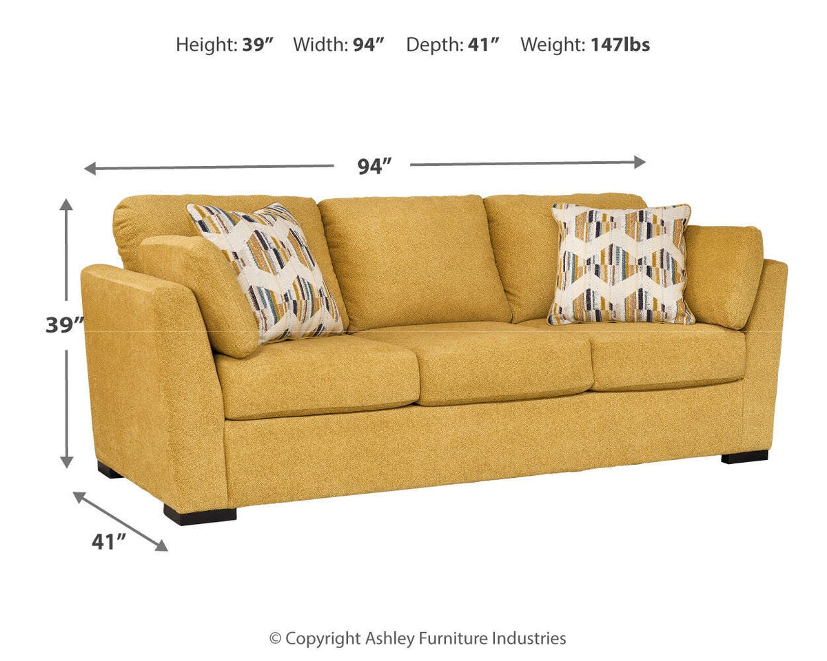 Keerwick Sofa - 6750638 - approximate manufacturer dimensions (supplier image 4)