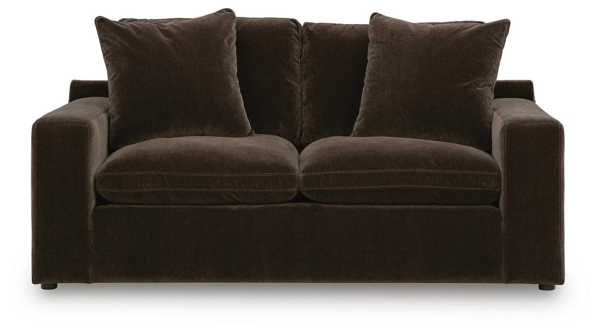 Maxton Heights Sofa and Loveseat - 67807U1 - product view or room setting; complete kit and included component views (supplier image 5)