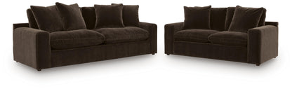 Maxton Heights Sofa and Loveseat - 67807U1 - product view or room setting; complete kit and included component views (supplier image 1)