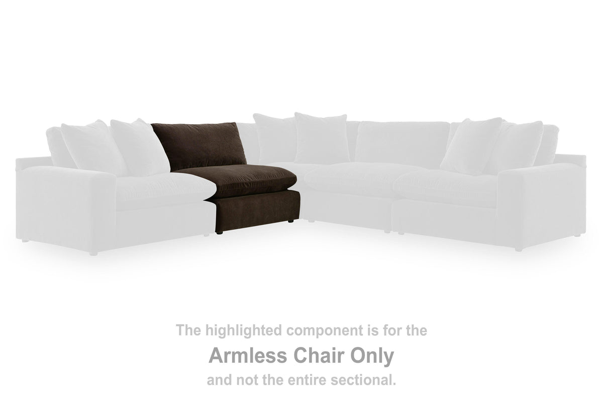 Maxton Heights Sectional - 67807S4, 67807S5, 67807S3, 67807S2 - product view or room setting; complete kit and included component views (supplier image 12)