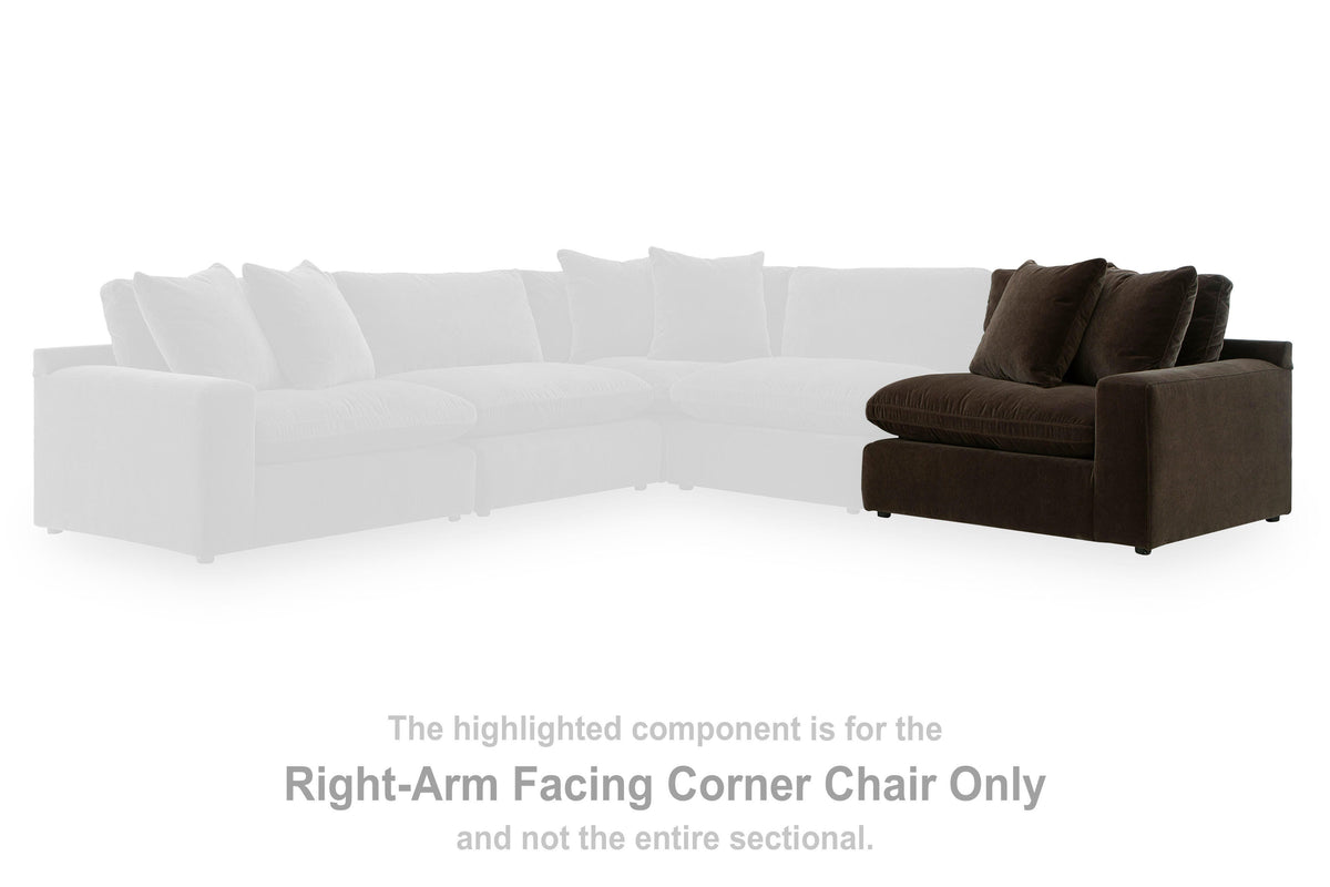 Maxton Heights Sectional - 67807S4, 67807S5, 67807S3, 67807S2, 67807S1 - product view or room setting; complete kit and included component views (supplier image 18)
