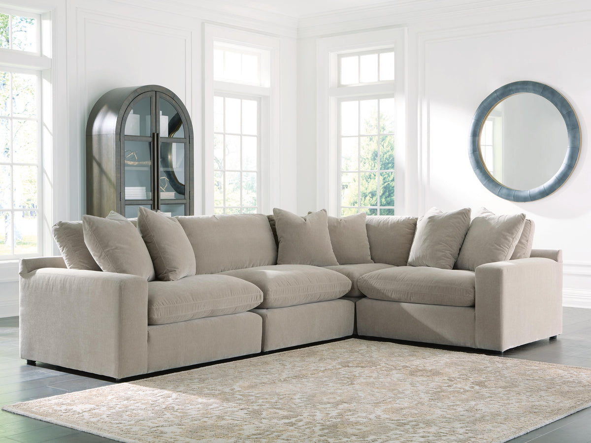 Maxton Heights Sectional - 67808S3 - product view or room setting; complete kit and included component views (supplier image 32)