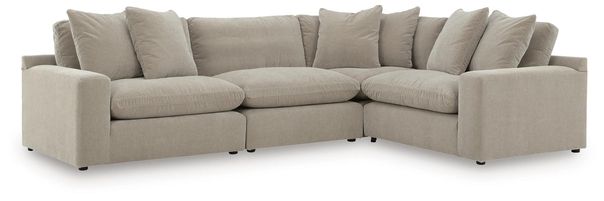 Maxton Heights Sectional - 67808S3 - product view or room setting; complete kit and included component views (supplier image 31)
