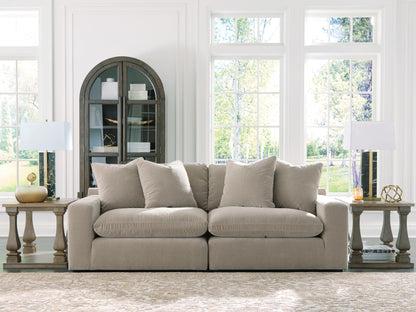 Maxton Heights Sectional - 67808S1 - product view or room setting; complete kit and included component views (supplier image 2)