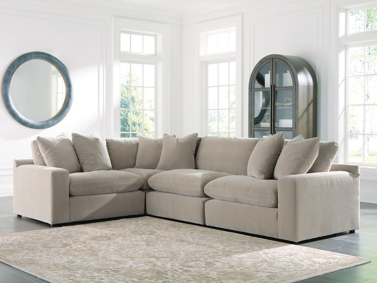 Maxton Heights Sectional - 67808S3 - product view or room setting; complete kit and included component views (supplier image 30)