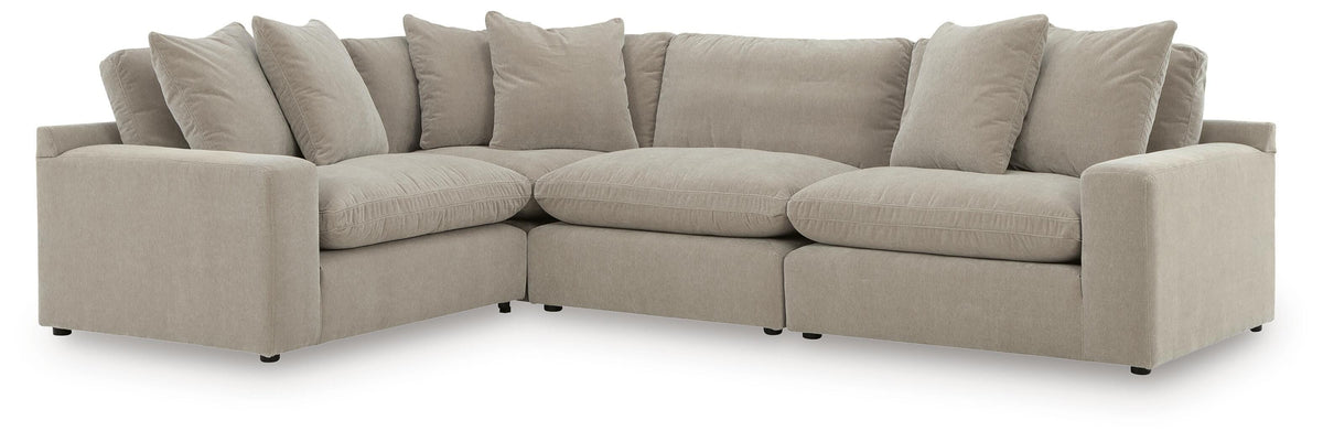Maxton Heights Sectional - 67808S3 - product view or room setting; complete kit and included component views (supplier image 29)
