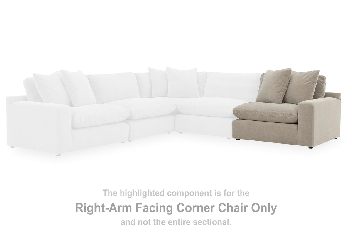 Maxton Heights Sectional - 67808S1, 67808S5, 67808S4, 67808S3, 67808S2 - product view or room setting; complete kit and included component views (supplier image 7)