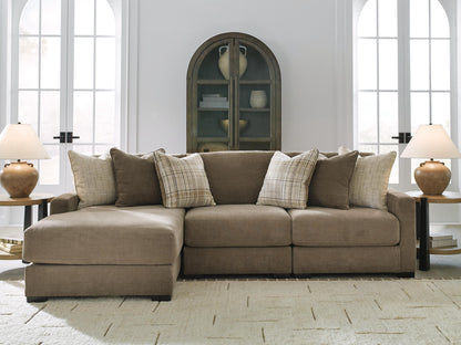 Camellia-Court Sectional - 68207S5 - product view or room setting; complete kit and included component views (supplier image 28)