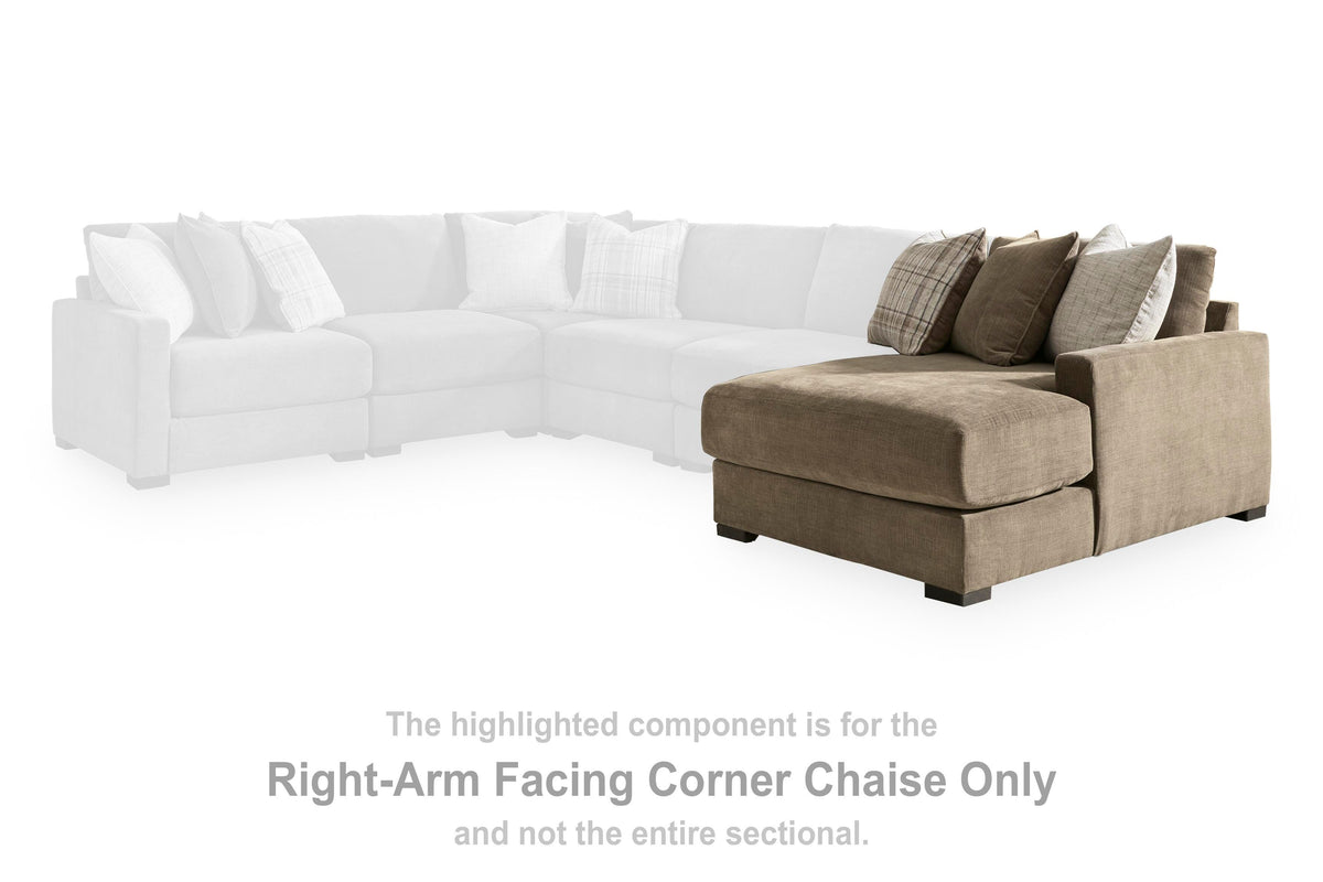 Camellia-Court Sectional - 68207S9, 68207S13, 68207S11, 68207S7, 68207S15, 68207S6, 68207S4, 68207S8 - product view or room setting; complete kit and included component views (supplier image 8)