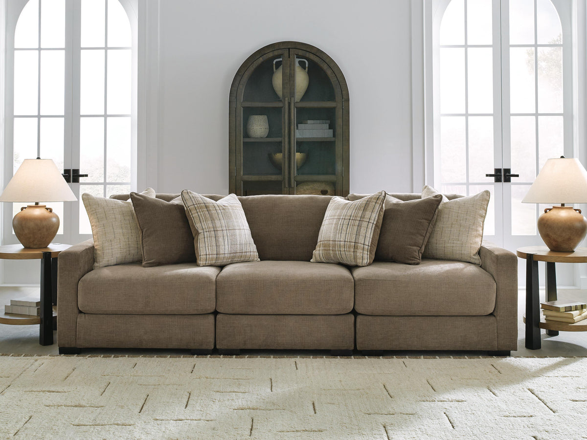 Camellia-Court Sectional - 68207S2 - product view or room setting; complete kit and included component views (supplier image 29)