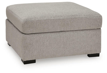 ModMax Luxe Oversized Accent Ottoman - 6860508 - product view or room setting; only ottoman included (supplier image 1)