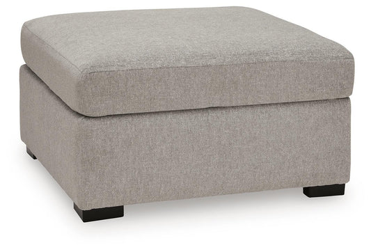 ModMax Luxe Oversized Accent Ottoman - 6860508 - product view or room setting; only ottoman included (supplier image 1)