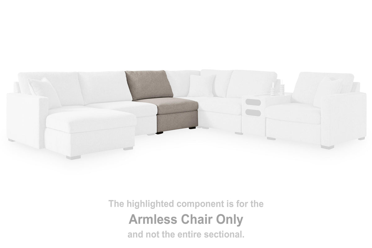 ModMax Luxe Sectional - shared configuration/component view - product view or room setting; complete kit and included component views (supplier image 2)