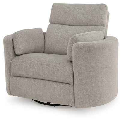 ModMax Luxe Swivel Glider Power Recliner - 6860561P - product view or room setting; only recliner included (supplier image 5)