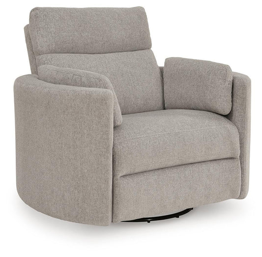 ModMax Luxe Swivel Glider Power Recliner - 6860561P - product view or room setting; only recliner included (supplier image 1)